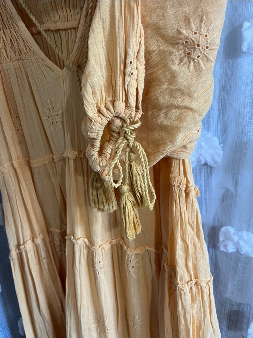 Free People Celestial Skies Midi Dress In yellow - Picture 5 of 6